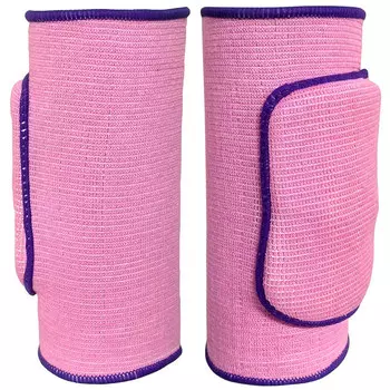 Наколенники спортивные р. Jr Sportex C28920 розовые