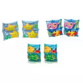 Нарукавники Intex Морские жители, 19x19 см 59650