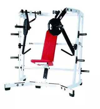 Независимый жим от груди широким хватом Hammer HS-3014