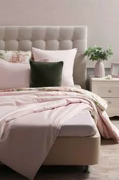Пододеяльник Basic Light Pink 21maison