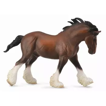 Collecta Клейдесдальский тяжеловоз (XL)