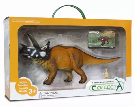 Фигурка Collecta Динозавр Трицератопс 1:40