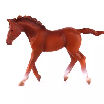 Collecta Жеребец каштановый бегущий (M)