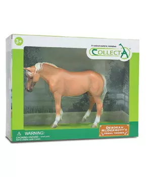 Фигурка лошади Кобыла Кватерхорс 1:12, Deluxe в подарочной упаковке
