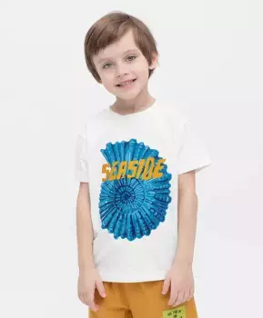 Футболка белая Button Blue (122)