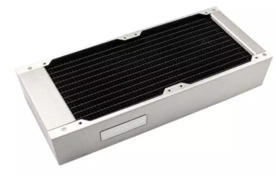 Радиатор Watercool 24121 HEATKILLER RAD 240-L Stainless Steel, медный, толщина 48 мм, нержавеющая сталь