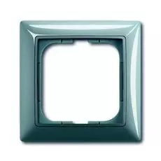 Рамка ABB 1725-0-1521 BASIC 55 1-ая, IP20 бистро (голубой)