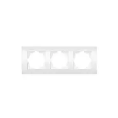Рамка ABB 612-010200-227 Cosmo 3 постовая, IP20 (белая)
