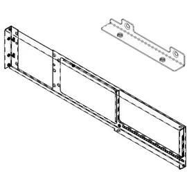 Рамка Chenbro 84H324110-013 крепления для блока питания R2G в корпусе RM24