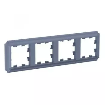 Рамка четверная Systeme Electric ATN100704 AtlasDesign ANTIQUE универсальная, Грифель