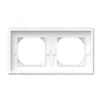 Рамка двойная Systeme Electric GAL440102 ArtGallery IP44 белый