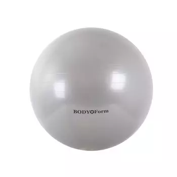 Гимнастический мяч Body Form BF-GB01 D65 см. серебристый