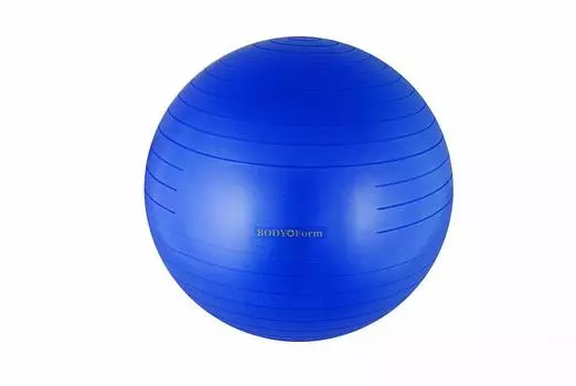 Гимнастический мяч Body Form BF-GB01AB антивзрыв D75 см. синий