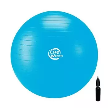 Гимнастический мяч Lite Weights 1867LW (75см, антивзрыв, с насосом)