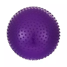 Гимнастический мяч массажный Starfit GB-301 65 см антивзрыв фиолетовый
