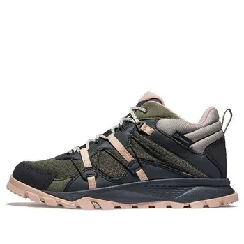 Кроссовки garrison trail 'dark green black' Timberland, зеленый