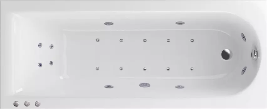 Акриловая ванна Excellent Actima Aurum Lux 150x70