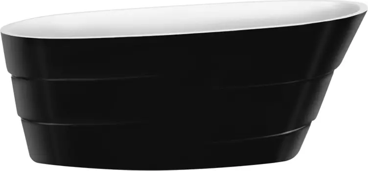Акриловая ванна Lagard Auguste Black Agate