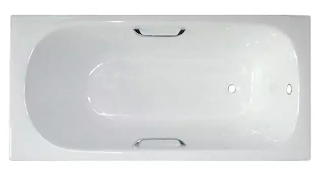 Чугунная ванна Castalia 150x70x42 с ручками