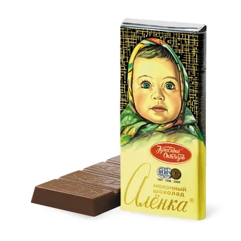 Молочный шоколад Аленка, Красный Октябрь, 60 гр.