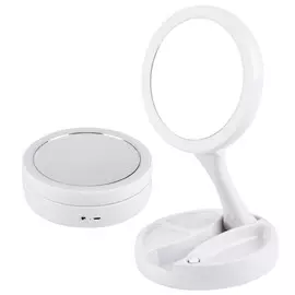зеркало с подсветкой ENERGY EN-756 13см от батареек/USB