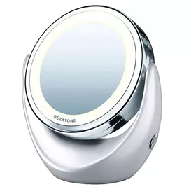 зеркало с подсветкой GEZATON LM110 20х20см двухсторон. бел.