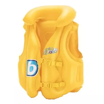 жилет для плавания BESTWAY Step B 51x46см жёлтый