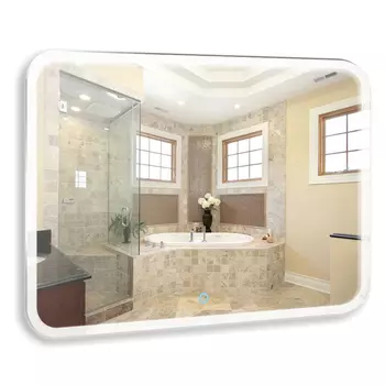 зеркало для ванной SILVER MIRRORS Стив 91,5х68,5см сенсор