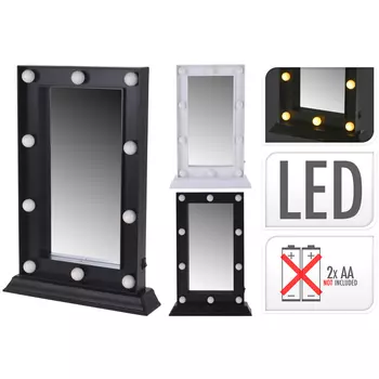 зеркало KOOPMAN 240x55x335мм пластик/10 LED в ассортименте