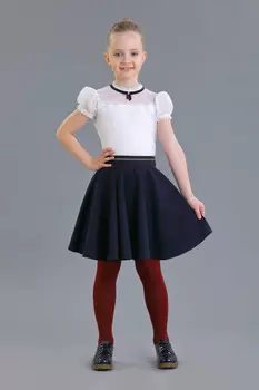 Блузка с коротким рукавом