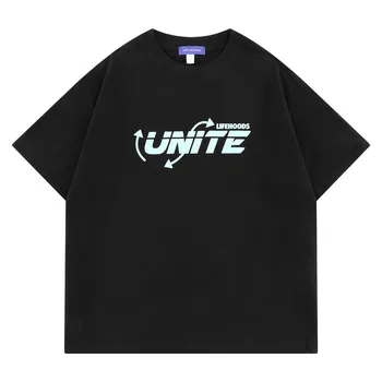 Футболка унисекс Unite Life HOODS, Темно коричневый