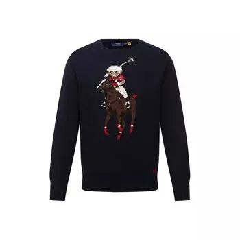 Свитер из хлопка и льна Polo Ralph Lauren