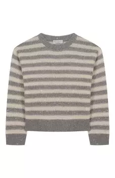 Свитер из кашемира и шерсти Brunello Cucinelli