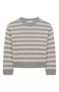 Свитер из кашемира и шерсти Brunello Cucinelli