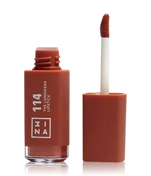 Жидкая помада 3INA Longwear Lipstick, Nr. 114 - Light brown, 7 ml