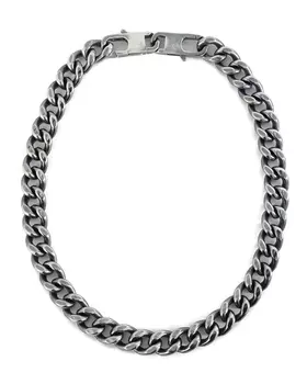 цепочка из матового металла MM6 Maison Margiela