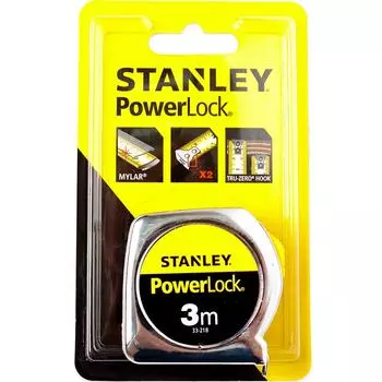 Рулетка измерительная STANLEY Powerlock 3м х 12.7мм 0-33-218