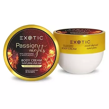 EXOTICMOOD Увлажняющий и осветляющий крем для тела PASSION NIGHT 250.0