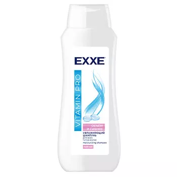 EXXE Шампунь увлажняющий Vitamin Pro Объём и сияние, для всех типов волос 400.0