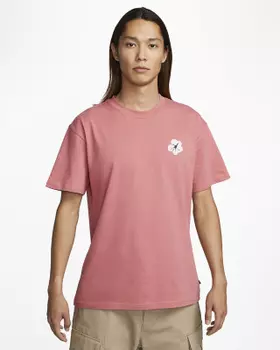 Floral Print Tee Corall Color