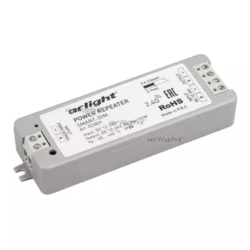 Усилитель SMART-DIM (12-24V, 1x8A) (Arlight, IP20 Пластик, 5 лет) 023829