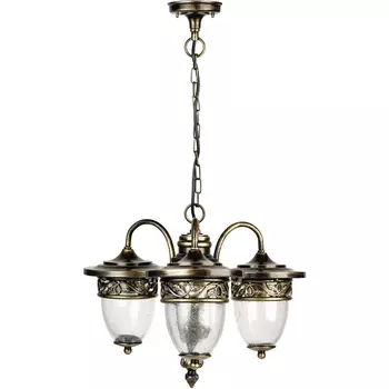 Уличный светильник под старину подвесной IP44 87270S/3 Gb Oasis Light KRAKOV 1 S