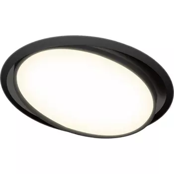 Встраиваемая светодиодная поворотная панель Donolux Luna DL18813/15W Black R