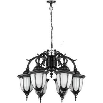 Уличный светильник подвесной IP44 Oasis Light GENUYA 92170/6/16L Bl в фиде фонаря