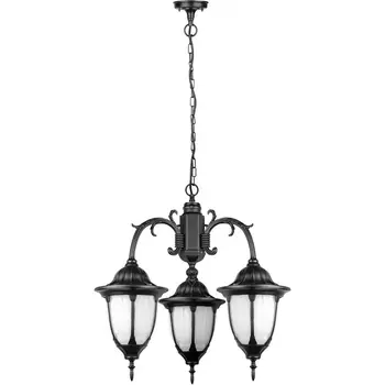 Уличный светильник подвесной IP44 Oasis Light GENUYA 92170/3/16S Bl в фиде фонаря