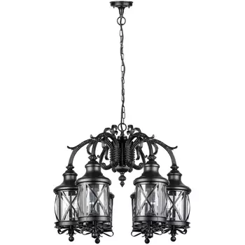 Уличный светильник подвесной IP44 Oasis Light LUCERNA 84870/6/16 Bl в фиде фонаря
