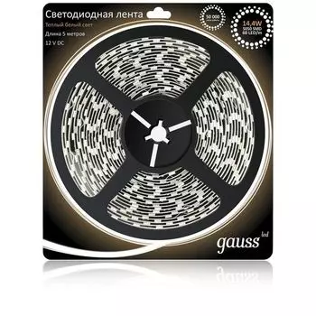 Светодиодная лента 12V Gauss 312000114