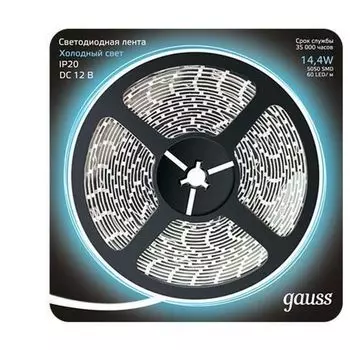 Светодиодная лента 12V Gauss 312000314