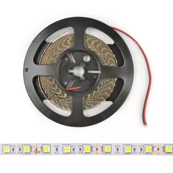 Светодиодная лента ULS-M25-5050-60LED/m-10mm-IP20-DC12V-14,4W/m-5M-4000K PROFI катушка в герметичной упаковке Uniel