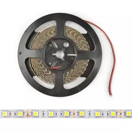 Светодиодная лента ULS-M25-5050-60LED/m-10mm-IP20-DC12V-14,4W/m-5M-6500K PROFI катушка в герметичной упаковке Uniel